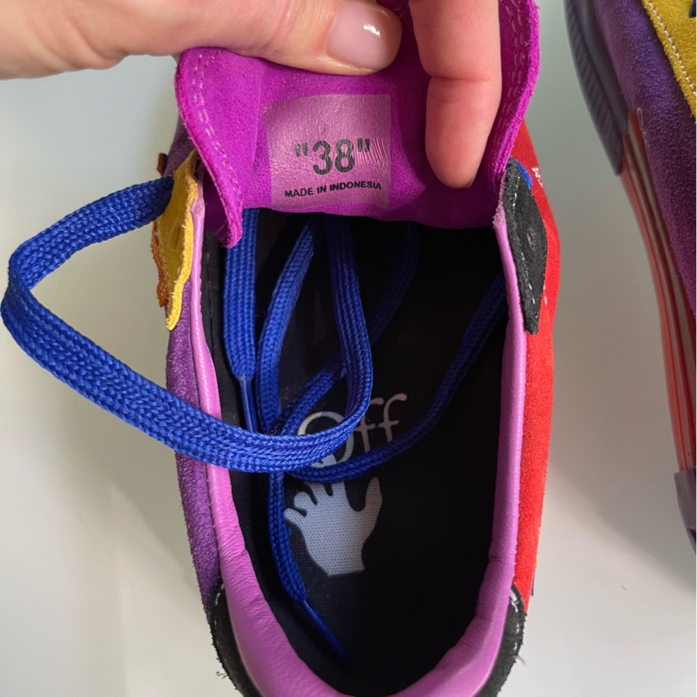 Off-White Multicolor Arrows Low Vulcanized Sneake… - image 7